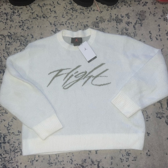 New Air Jordan Flight Crew Neck Sweater - Picture 1 of 5